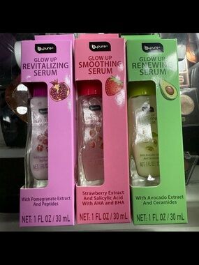 B. Pure Glow Up Face Serums